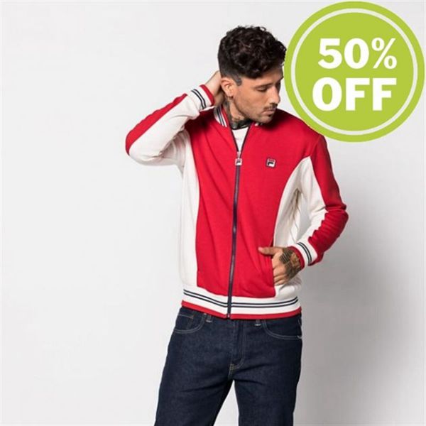 Fila Setanta Men's Jackets - Red,NZ 675-53902